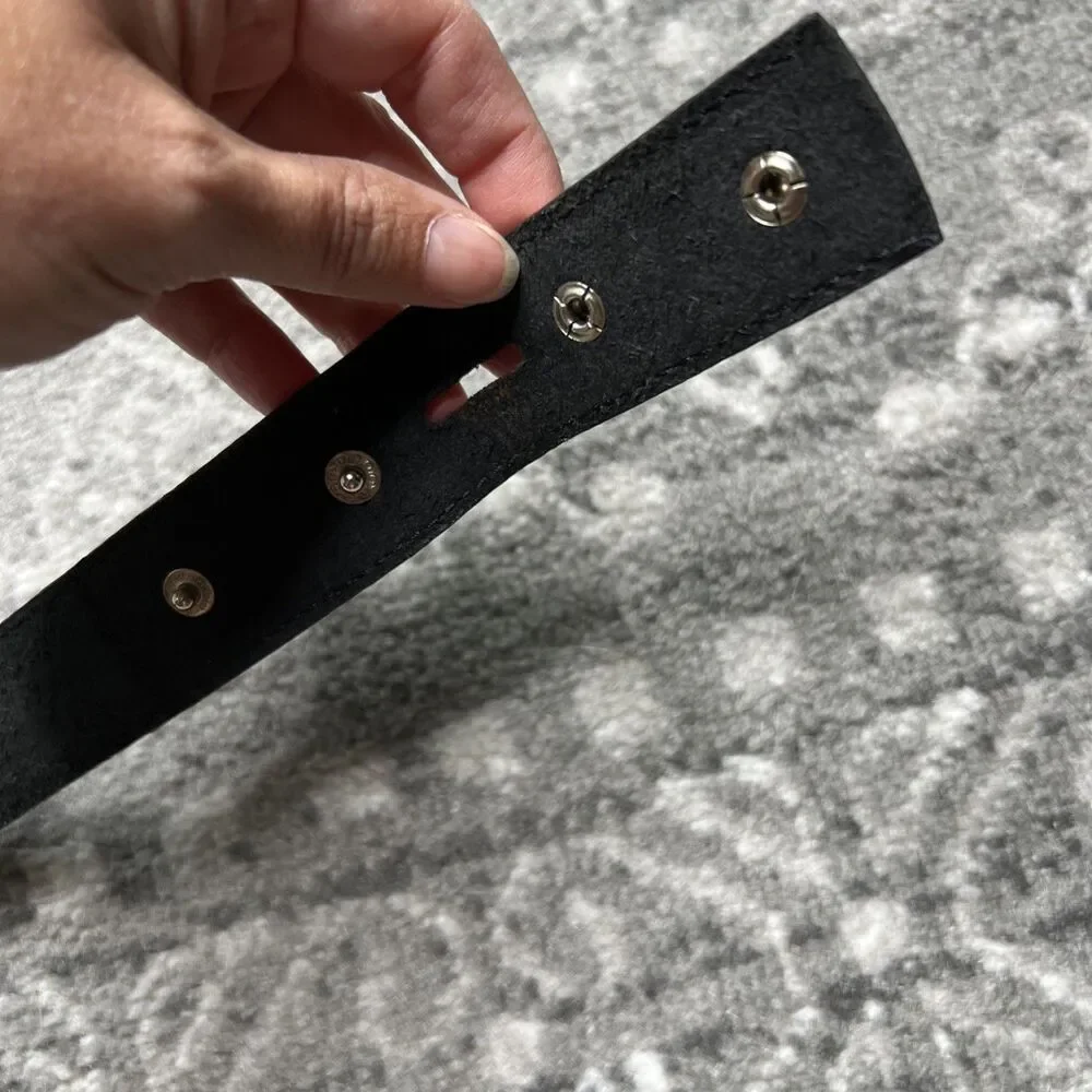 Nocona Belt Co Youth Western Conch Whipstitch Leather Belt Size 20 NO BUCKLE